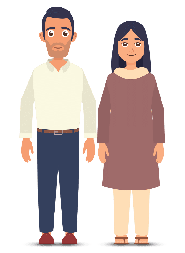Noor’s parents